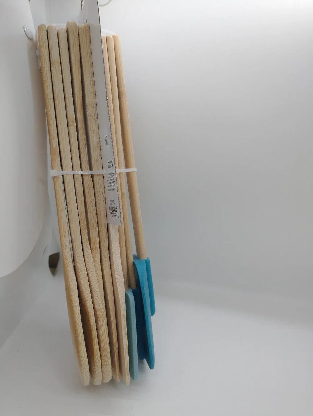 MAINSTAYD Bamboo Utensil Set 9 pieces